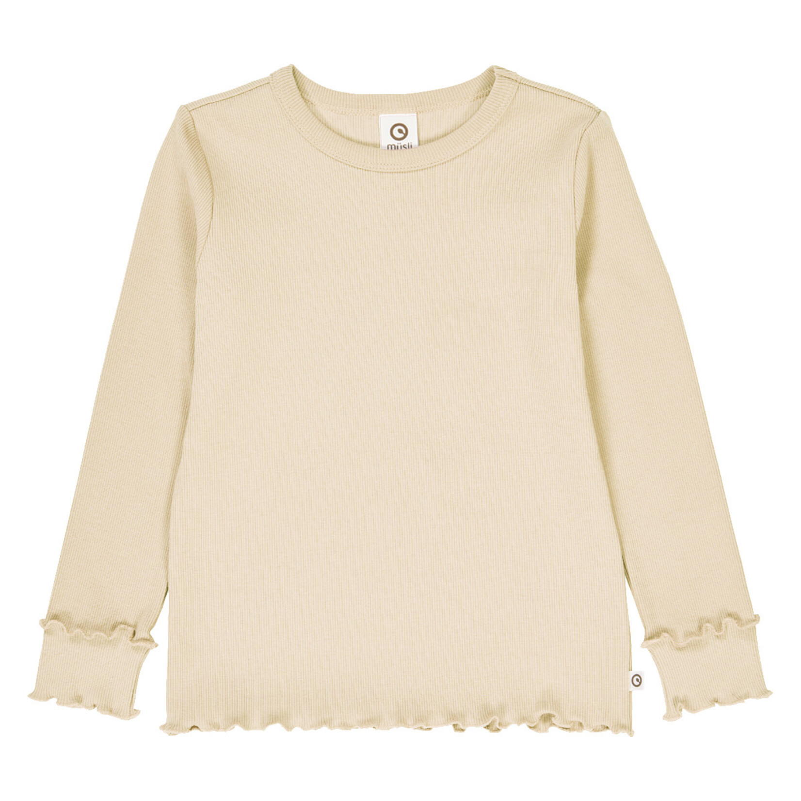 Musli Tee Ruffle Rib | Oak