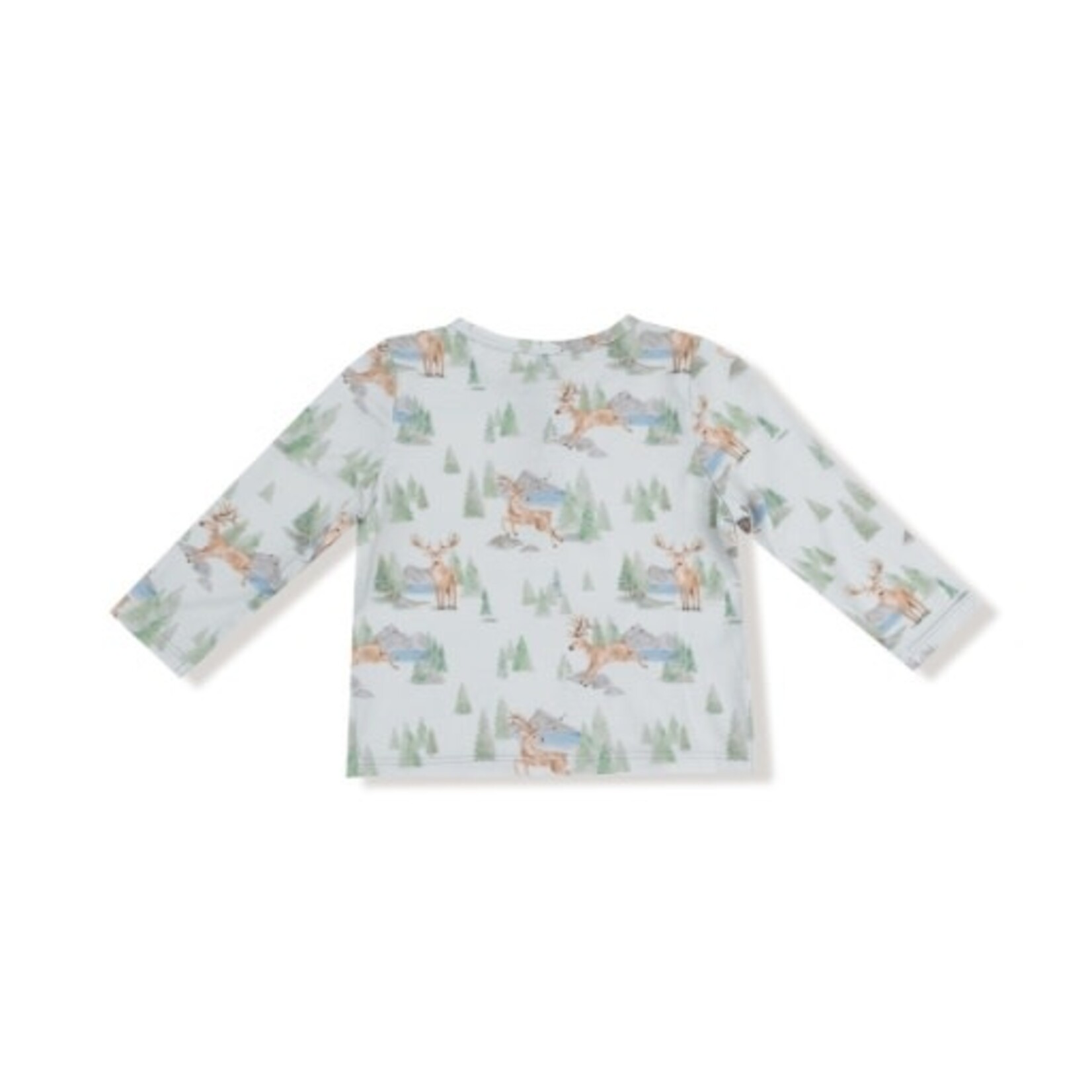 Angel Dear L/S Boys Henley | Buck Deer