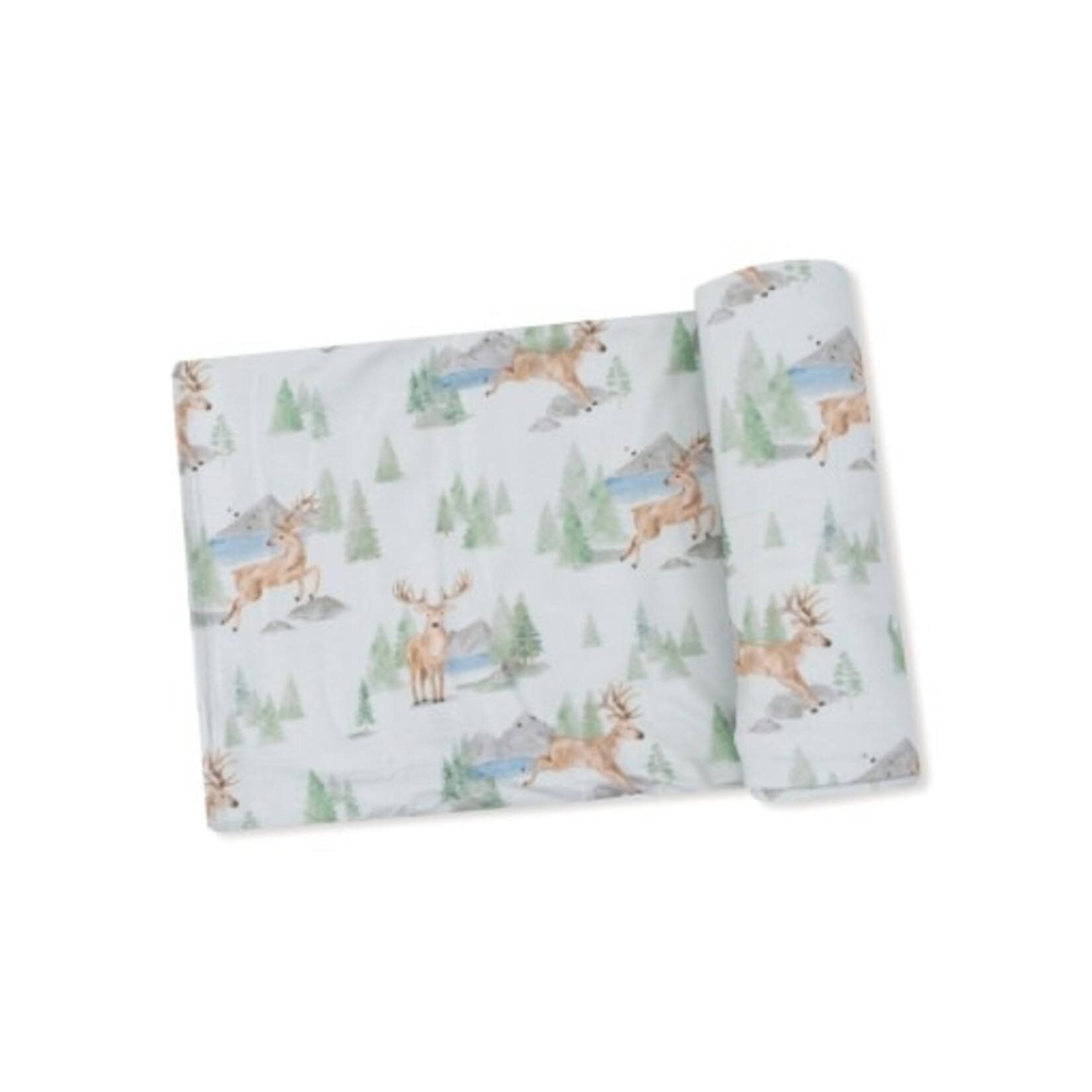 Angel Dear Swaddle Blanket | Buck Deer  45x45