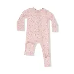 Angel Dear 2 Way Zipper Romper | Carrie Floral Pink