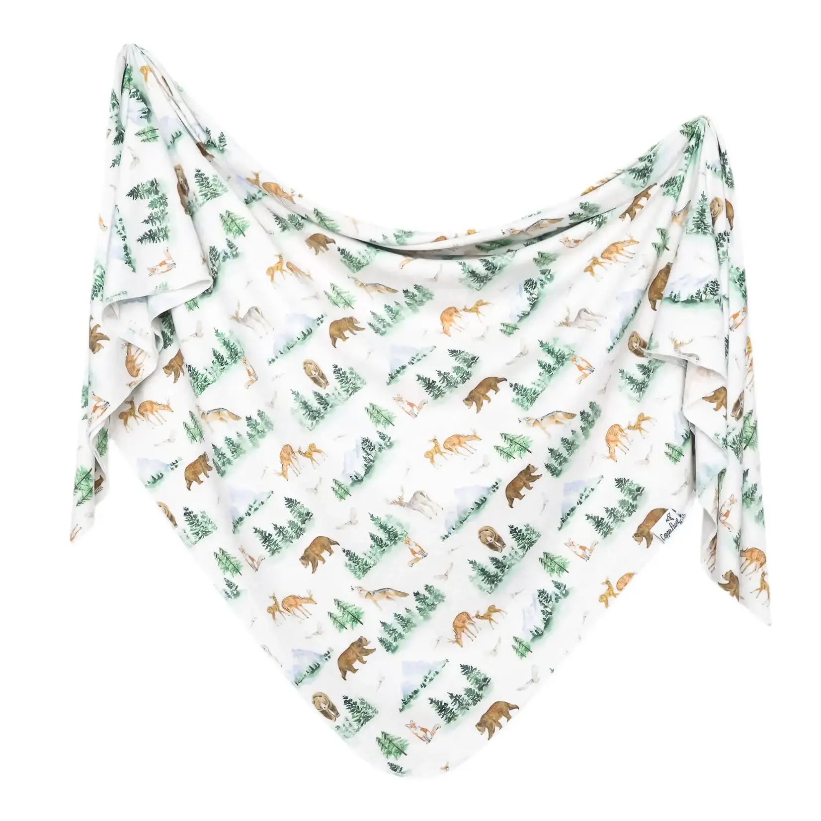 Copper Pearl Knit Swaddle Blanket - Grayson