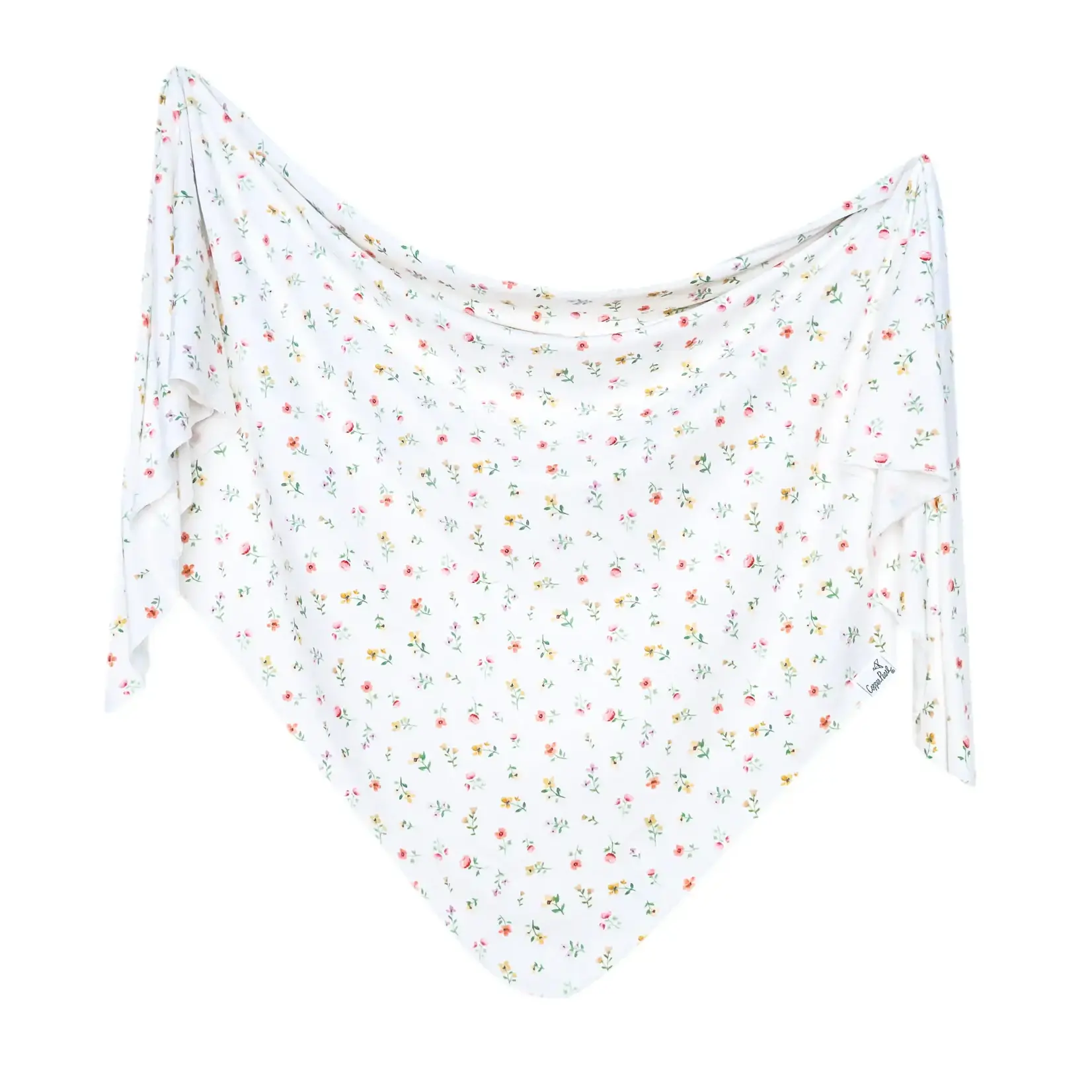 Copper Pearl Knit Swaddle Blanket - Eloise