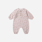 Quincy Mae Henley Bubble Jumpsuit | Garden