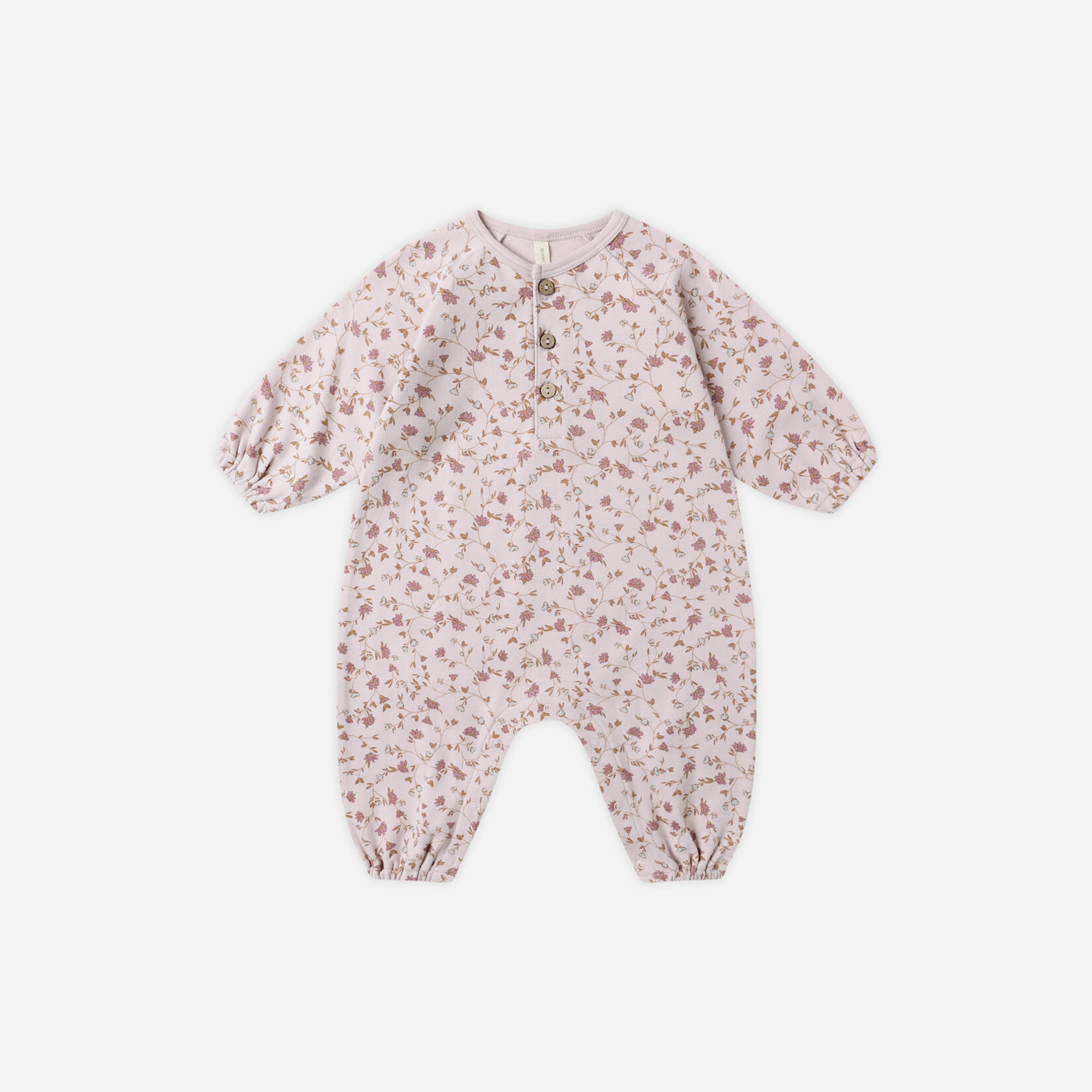 Quincy Mae Henley Bubble Jumpsuit | Garden