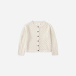 Quincy Mae Knit Cardigan Baby | Natural