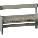 Maileg Bench, Mouse - Vintage off white