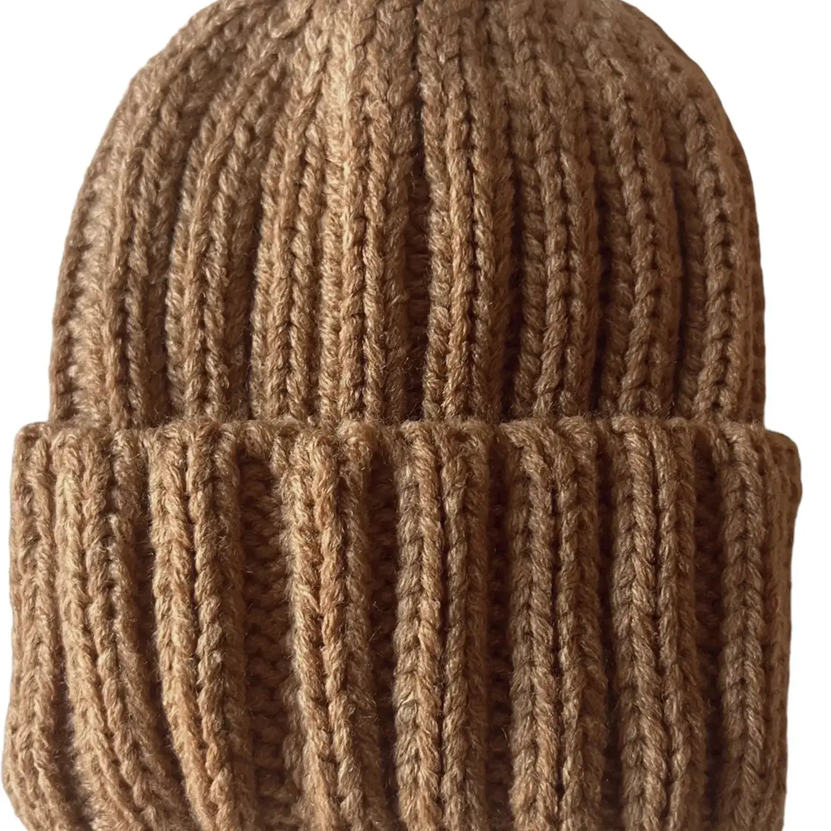 Baby's First Hat BFH | Chunky Knit Beanie Tawny