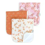 Copper Pearl Premium Burp Cloths - Rue