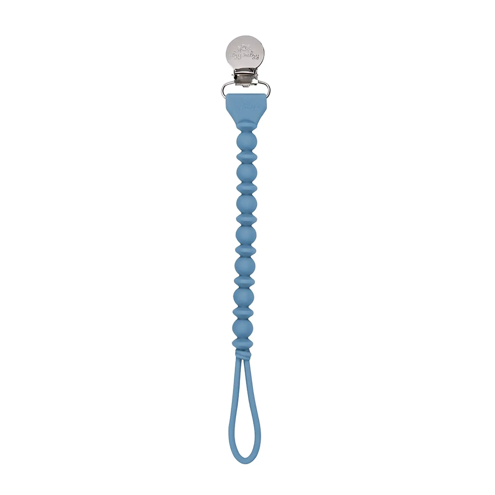 Itzy Ritzy Pacifier Clip | Blue  Beaded