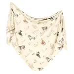 Copper Pearl Knit Swaddle Blanket - Montana