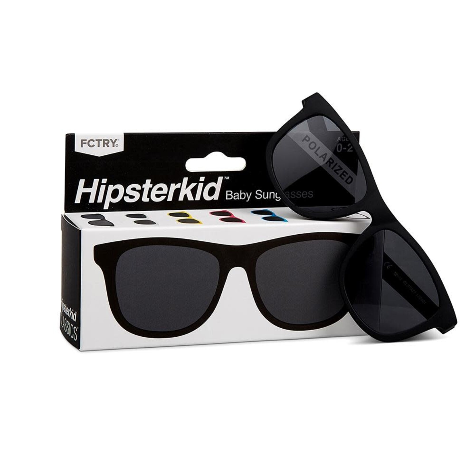 Hipsterkid Classic  Baby Sunglasses | Black | 0-2 YRS