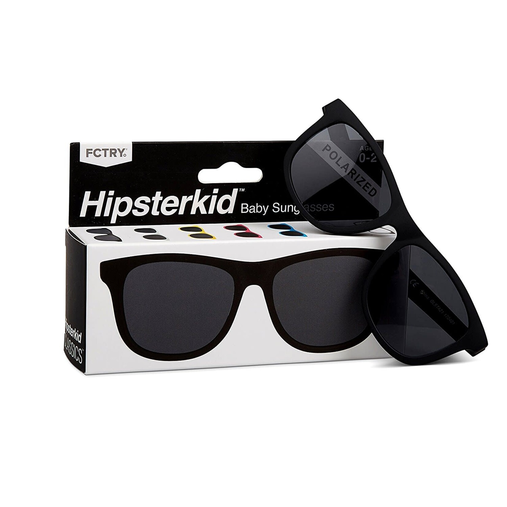 Hipsterkid Classic  Baby Sunglasses | Black | 0-2 YRS