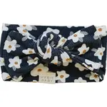 Mebie Baby Head Wrap | Navy Daisy
