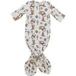 Mebie Baby Knot Gown - Outlaw Cowboy