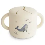Mushie & Co Snack Cup, Whales