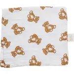 Mebie Baby Burp Cloth - Teddy Bear