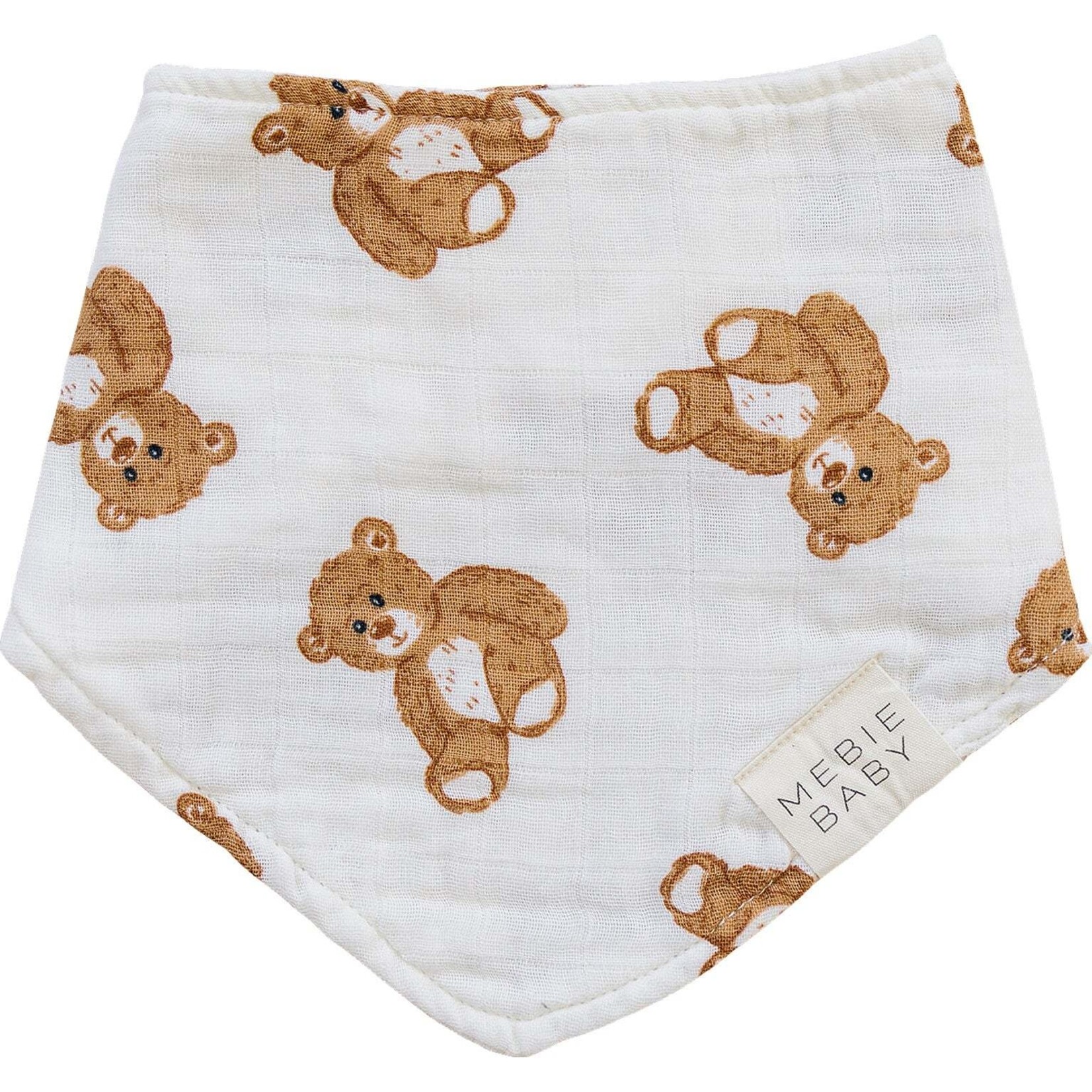 Mebie Baby Bib | Teddy Bear