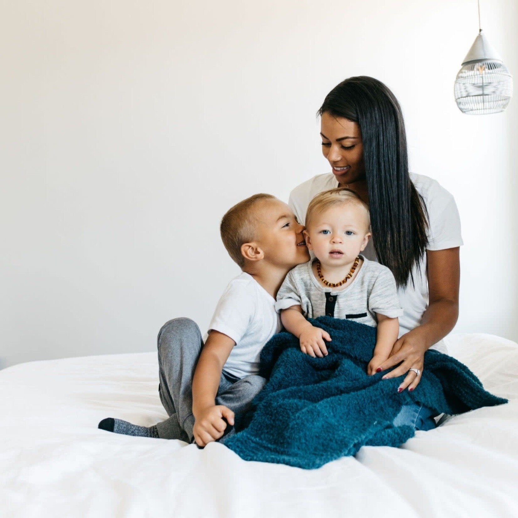 Saranoni Receiving Blanket Bamboni | Nautical Blue