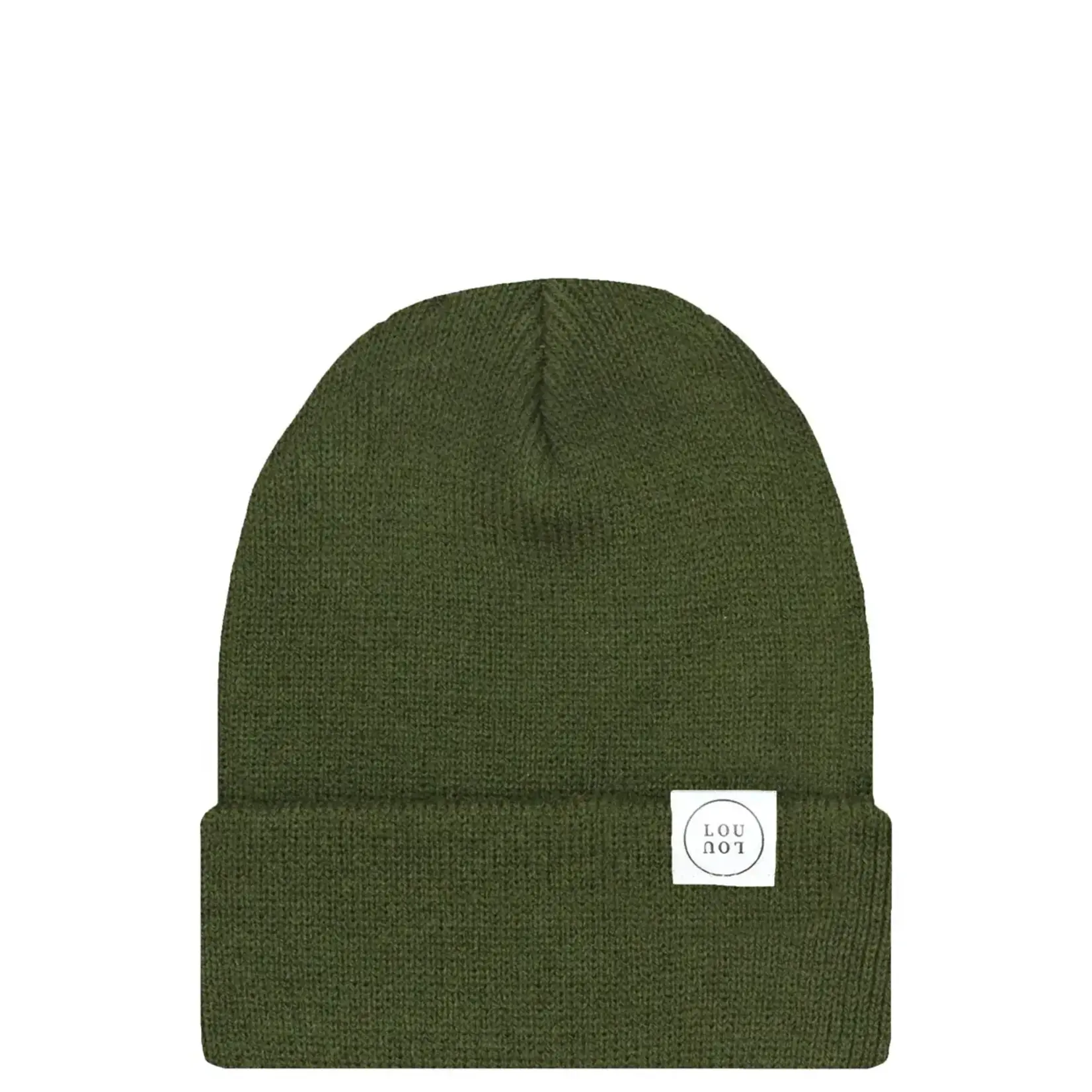 Lou Lou and Company Lou Lou Beanie Olive Green Infant 0-6M