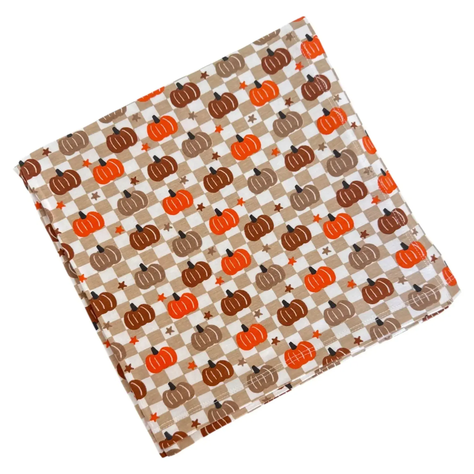 SpearmintLOVE Swaddle  - Pumpkin Check