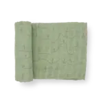 Little Unicorn Cotton Muslin Swaddle - Single - Cactus Lines