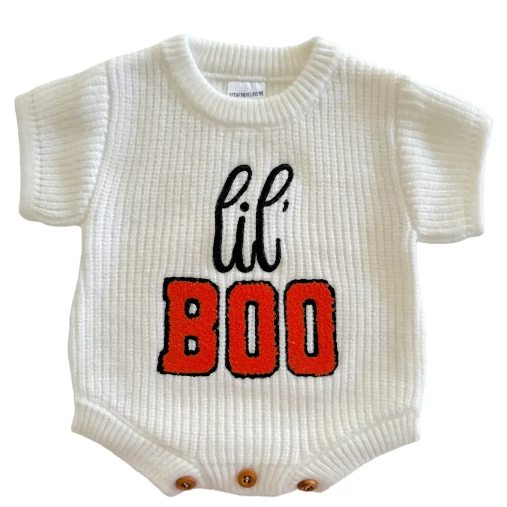 SpearmintLOVE Sweater Romper | Lil Boo