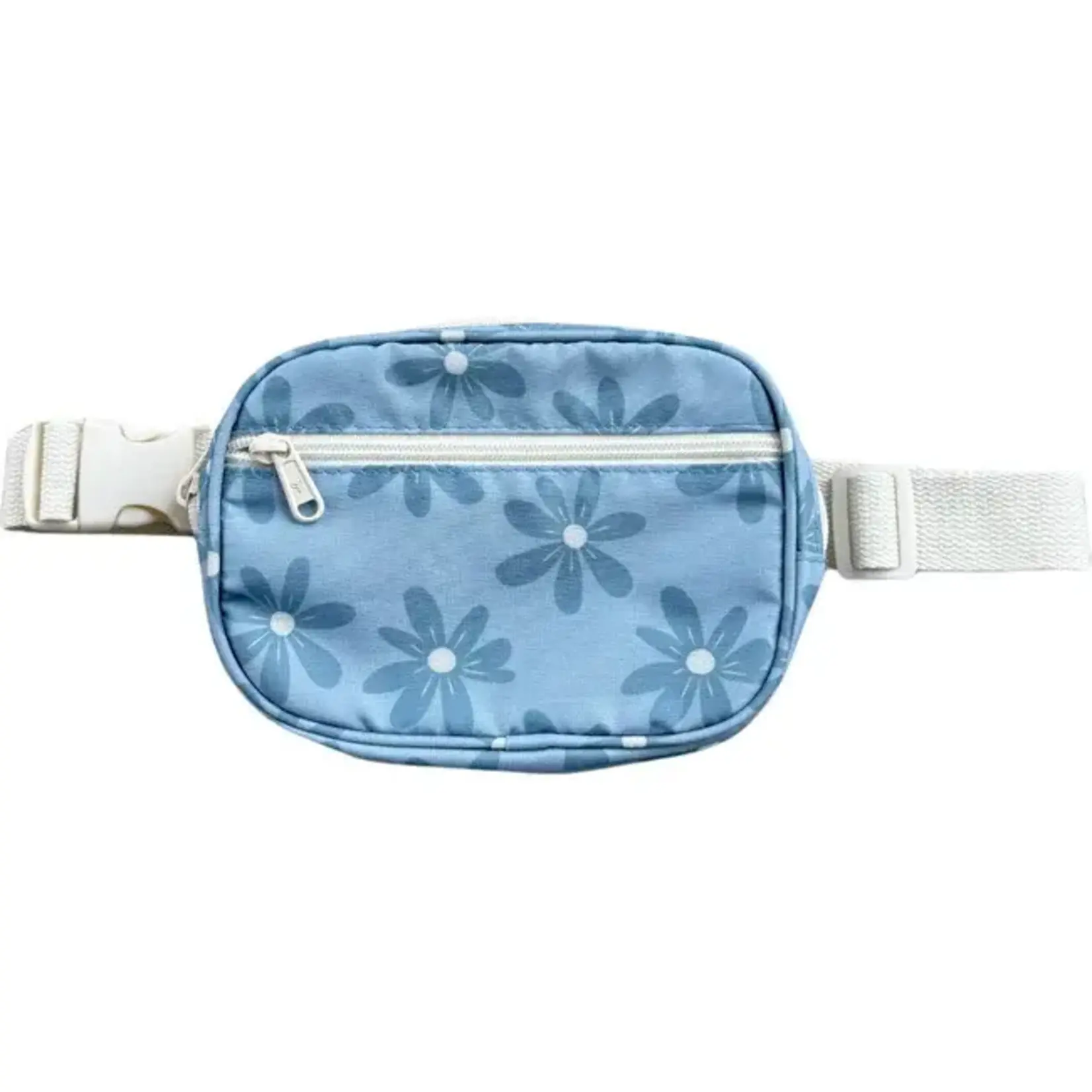 babysprouts clothing company Mini Belt Bag | Daisy Sky Blue