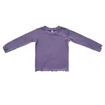 babysprouts clothing company Lettuce Hem Tee Bamboo | Plum