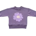 babysprouts clothing company Boxy Baby Sweatshirt | Plum Wildflower