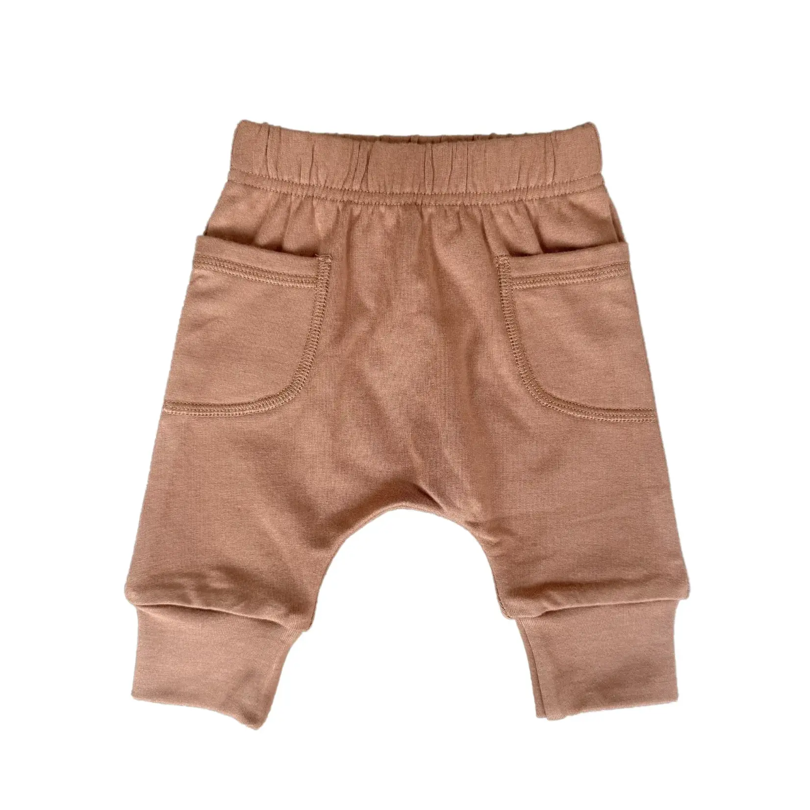 babysprouts clothing company Baby Pocket Pants | Caramel