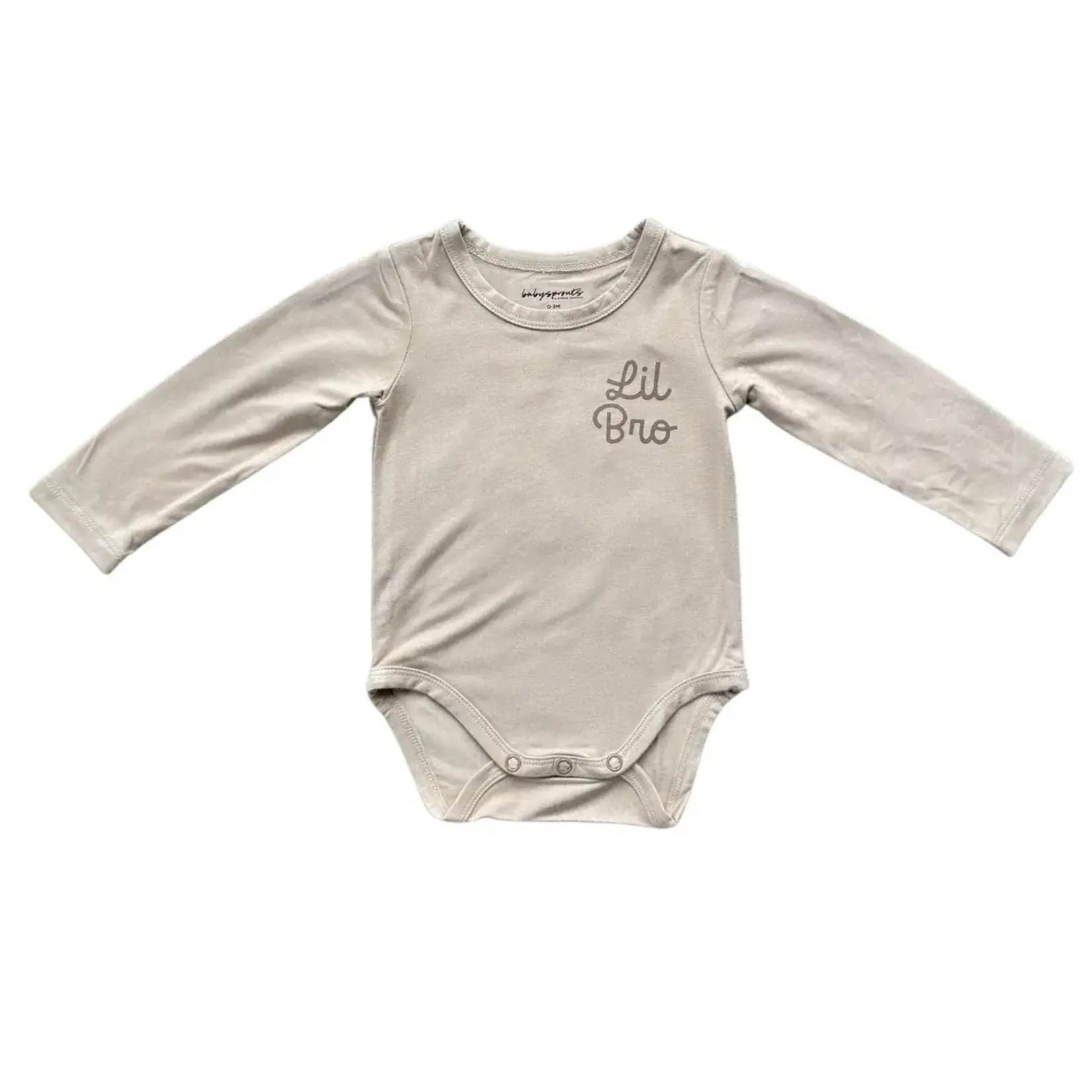 babysprouts clothing company Baby Bodysuit | Lil Bro