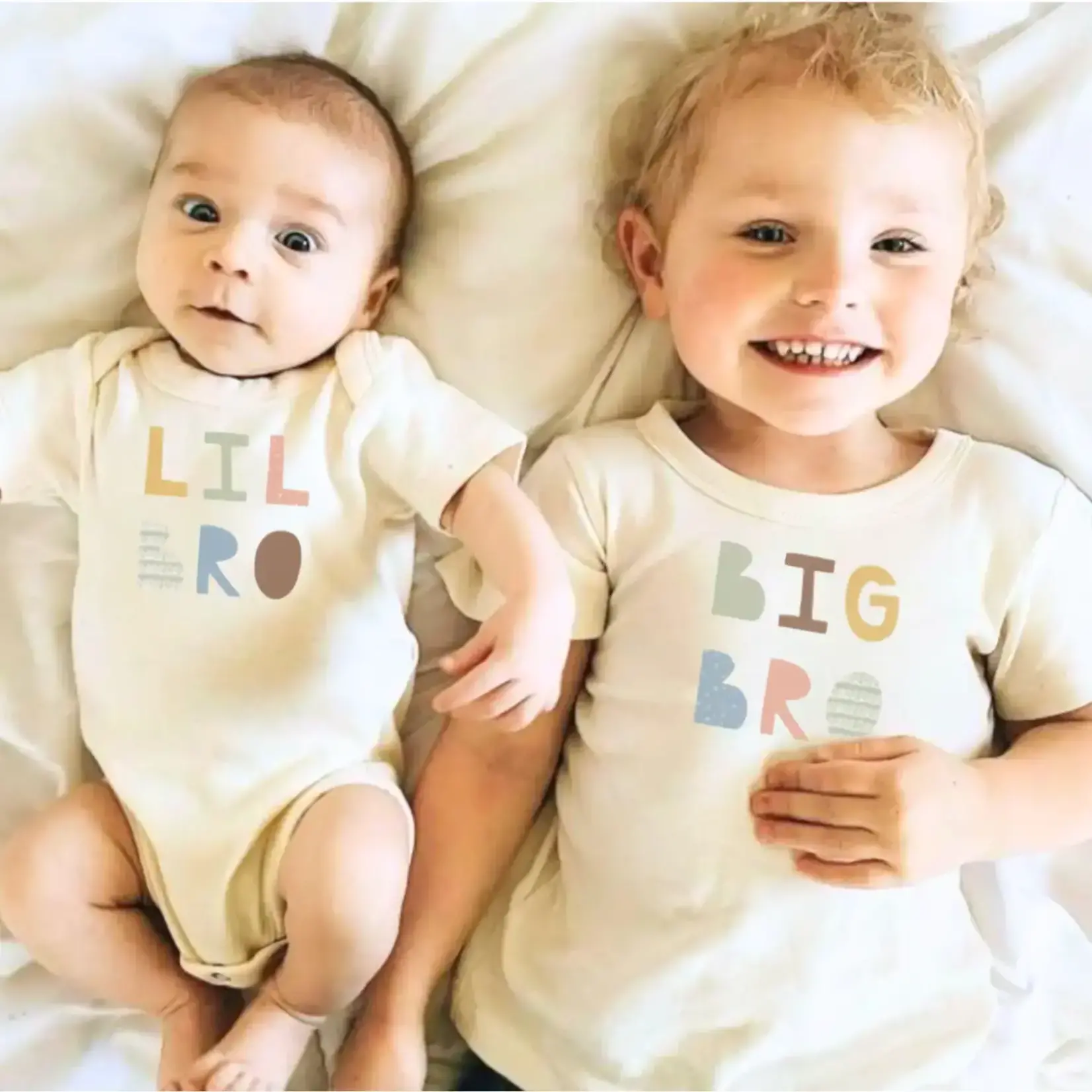 Finn and Emma Toddler Organic Tee | Big Bro Modern 2T