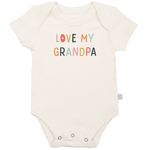 Finn and Emma Baby Bodysuit | Love My Grandpa