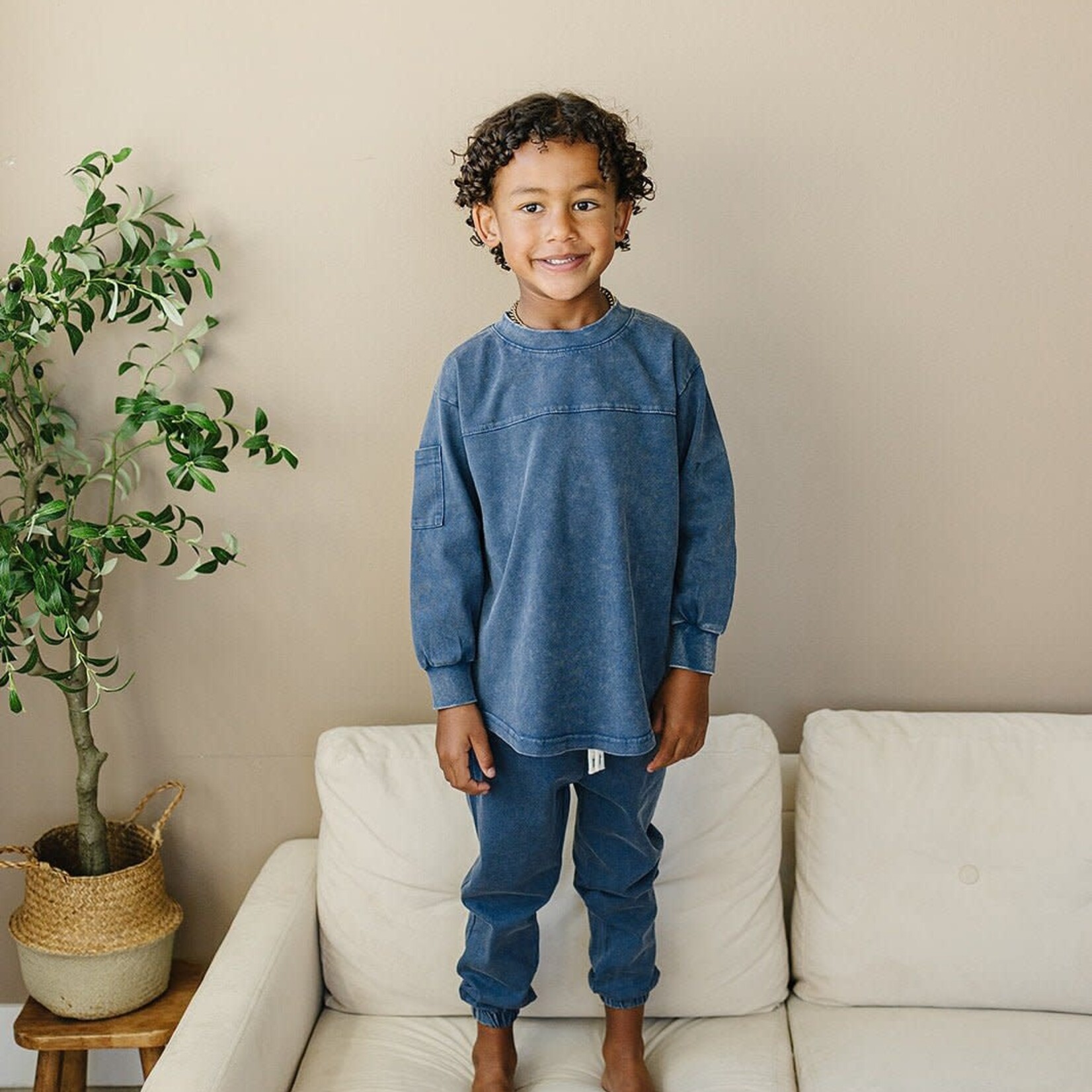 Olive and Scout Boys Riley Jogger Set