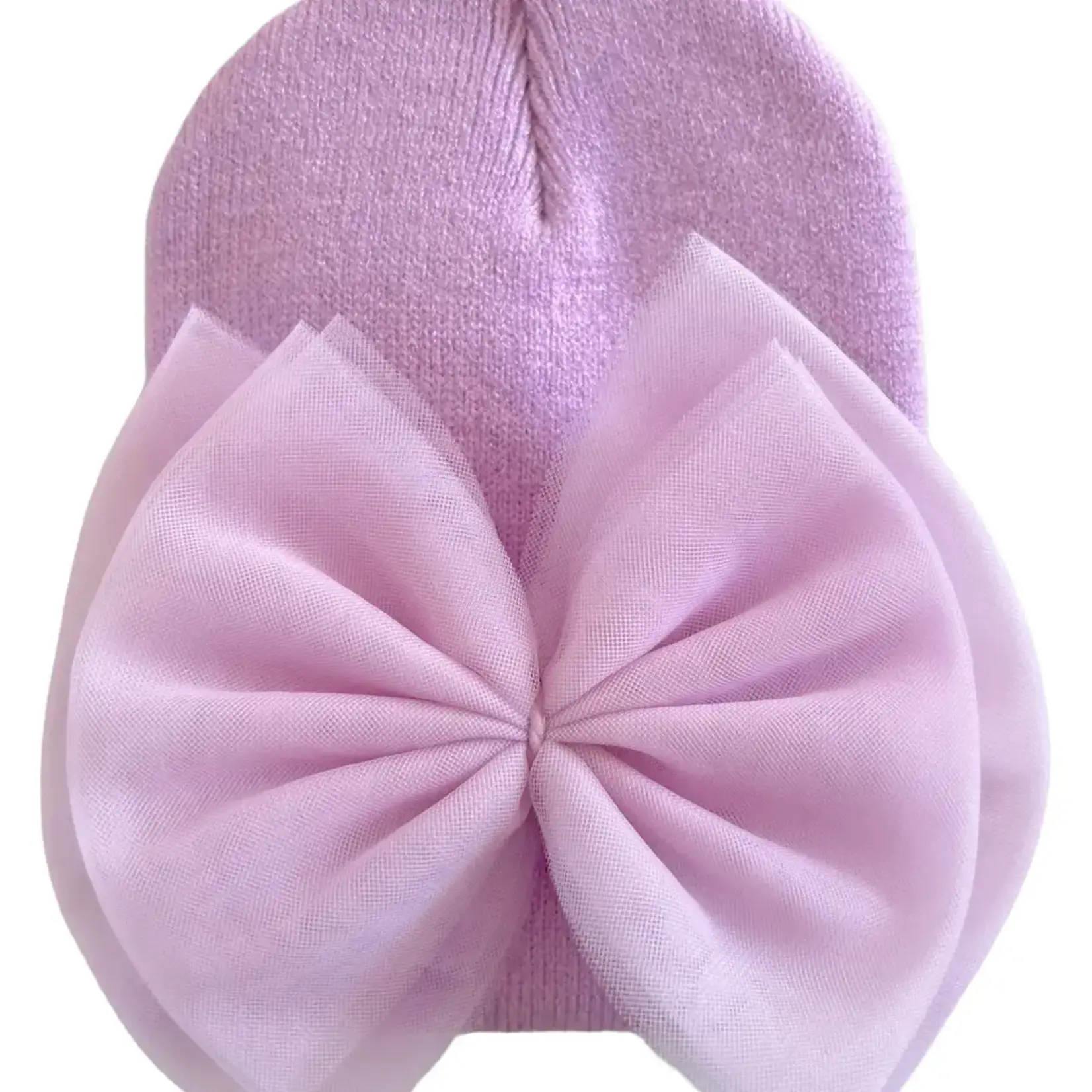 Baby's First Hat BFH | Lavender Tulle Bow