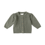 Quincy Mae Holly Cardigan Toddler | Forest