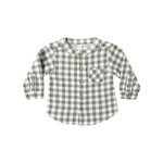 Quincy Mae Milo Shirt | Forest Check