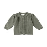Quincy Mae Holly Cardigan Baby | Forest