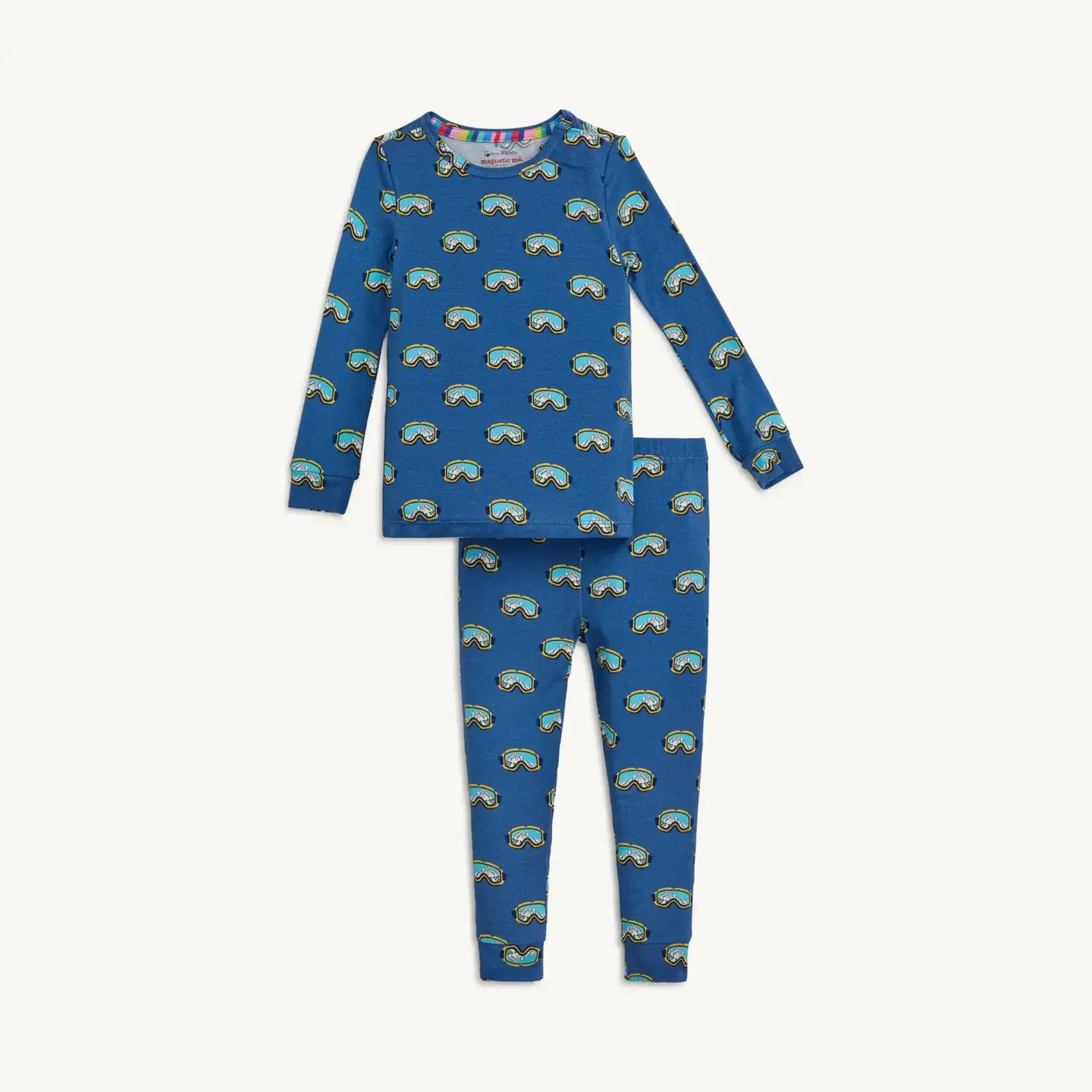 Magnetic Me L/S Pajama Set - Blue Powder Playtime