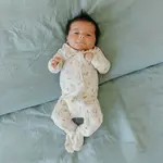Copper Pearl Zipper Footie - Dylan