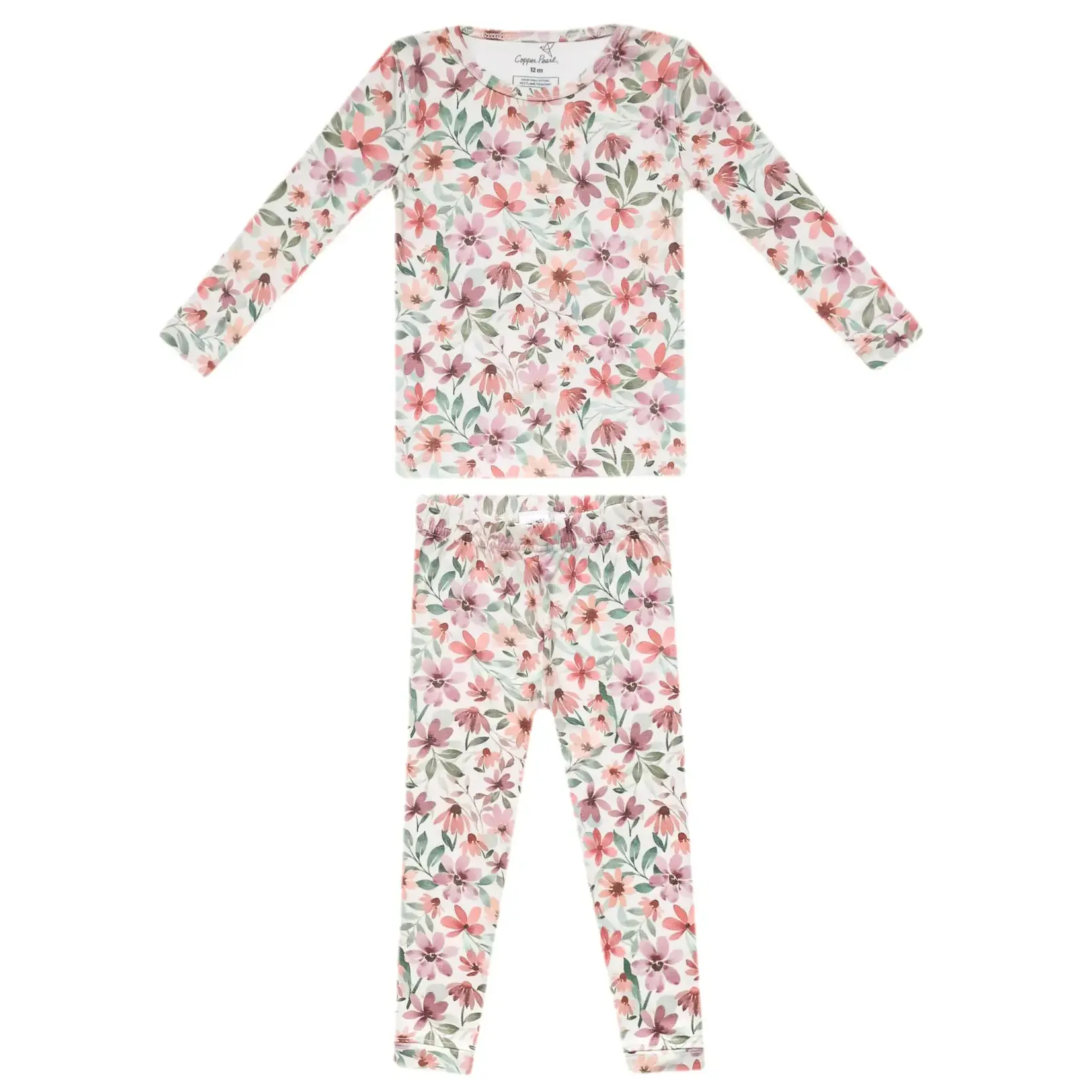 Copper Pearl 2pc Long Sleeve Pajama Set - Natalie