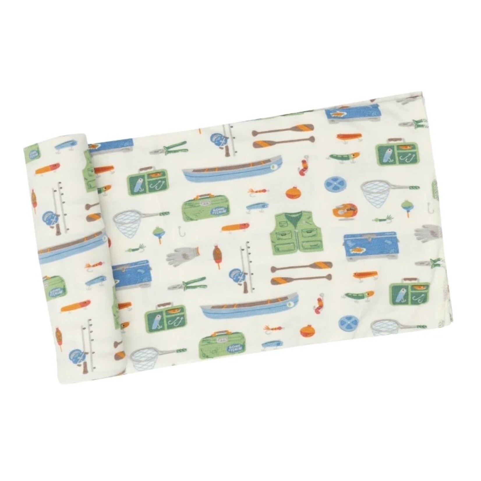 Angel Dear Swaddle Blanket - Fishing Tools