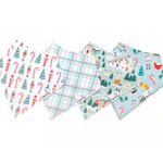 Copper Pearl Baby Bandana Bibs - Nicholas Set - 4 pack