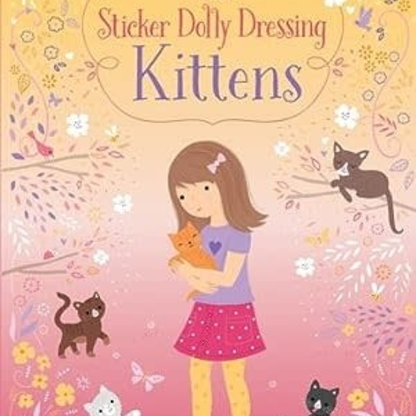 Usborne Little Sticker Dolly Dressing Kittens