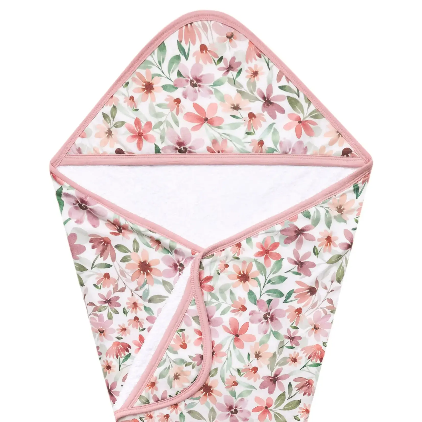 Copper Pearl Premium Baby Knit Hooded Towel - Natalie