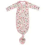 Copper Pearl Newborn Knotted Gown - Natalie