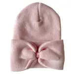 Baby's First Hat BFH | Petal Pink Bow