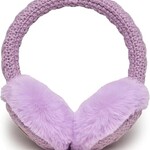 Brands We Love C.C. Kids Earmuffs - Cable Knit | Lavender