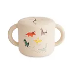 Mushie & Co Snack Cup, Dinosaurs