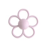 Mushie & Co Daisy Rattle Teether | Soft Lilac
